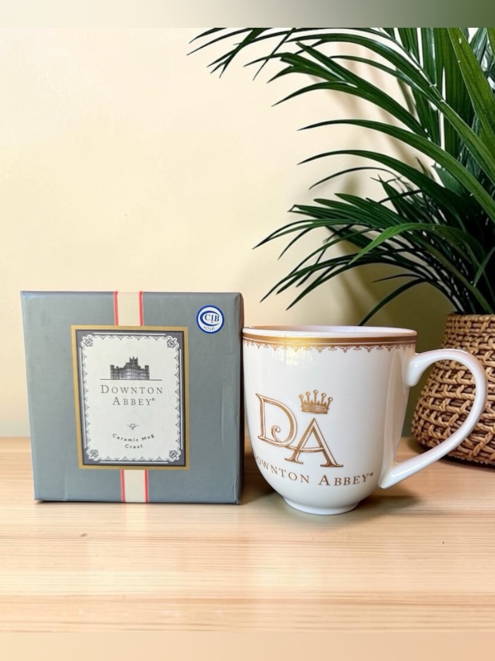 Downton Abbey World Market Ceramic Mug 2015 Black Friday Giveaway with Box